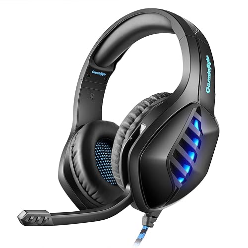 Cosmic Byte GS430 Gaming wired over-ear Headphone (Black)