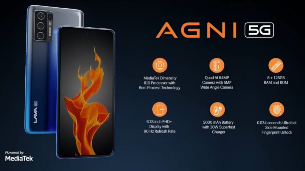 Lava Agni 5G Featuress