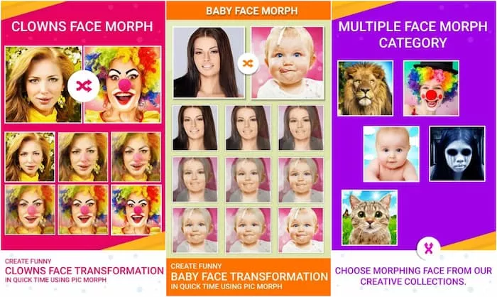 Pic Morph - Morph Faces on Play Store